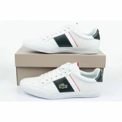 Trainers Lacoste Mens Chaymon 0721 Shoes - White