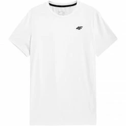 4F Mens Training T-shirt - White