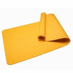 Body Sculpture TPE Yoga Mat - Yellow Yoga Mats
