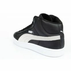Puma Mens Smash Sneakers - Black Trainers