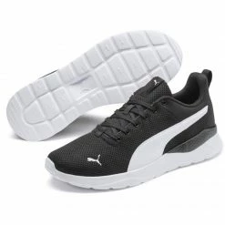 Puma Mens Anzarun Lite Shoes - Black/White