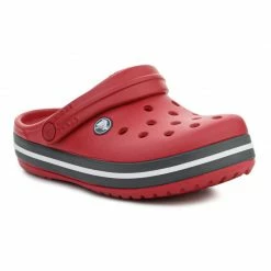 Crocs Junior Crocband Kids Clog - Red Footwear