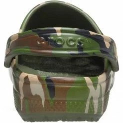 Crocs Mens Classic Printed Shoes - Camo Slides