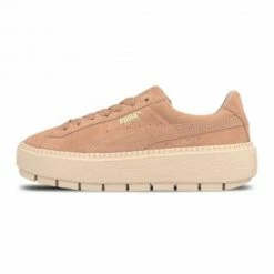 Puma Womens Platform Trace Shoes - Pink Footwear