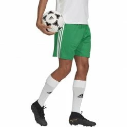 Adidas Mens Squadra 21 Shorts - Green Outdoor Clothing