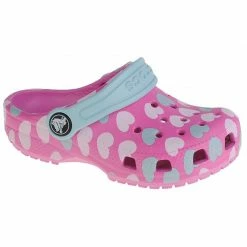 Crocs Junior Classic Easy Icon Clog - Pink Footwear