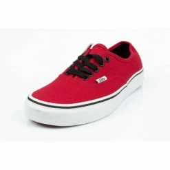 Vans Mens Authentic Shoes - Red Trainers