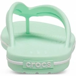 Slides Crocs Womens Crocband Flip-Flops - Mint