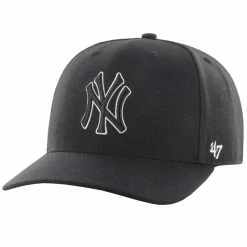 Caps 47 Brand Unisex New York Yankees Cold Zone '47 Cap - Black