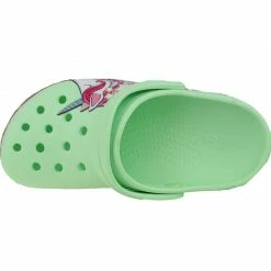 Crocs Kids Fun Lab Unicorn Band Clog - Green
