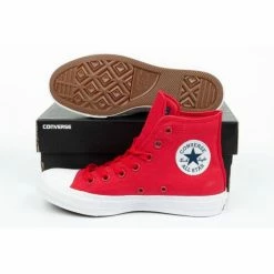 Trainers Converse Unisex Ct II Hi Shoes - Red
