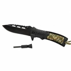 Hiking Macgyver Folding Survival Knife