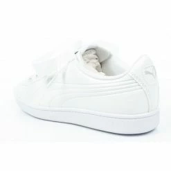 Footwear Puma Womens Vikky Ribbon Shoes - White