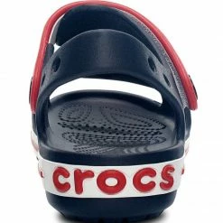 Crocs Kids Crocband Sandal Slippers - Navy Blue Footwear