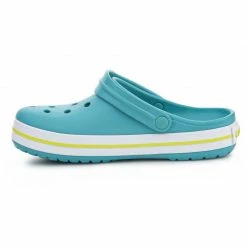 Crocs Womens Crocband Slippers - Blue/Yellow