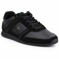 Lacoste Mens Menerva 118 1 CAM Shoes - Black Trainers