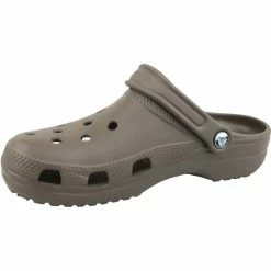 Crocs Unisex Classic Slippers - Dark Gray Slides