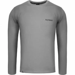 Alpinus Mens Breheimen T-shirt - Gray Outdoor Clothing