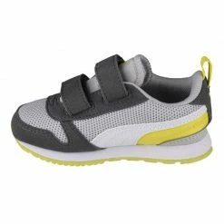 Puma R78 V Infants Shoes - Gray Footwear