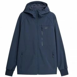 Outdoor Clothing 4F Mens Softshell Jacket - Navy Blue