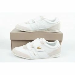 Lacoste Mens Misano Strap Shoes - White