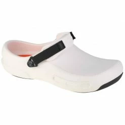 Slides Crocs Mens Bistro Pro LiteRide Clog - White