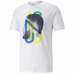 Outdoor Clothing Puma Mens Junior Neymar Hero T-Shirt - White