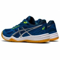 Asics Junior Upcourt 4 GS Volleyball Shoes - Blue Footwear