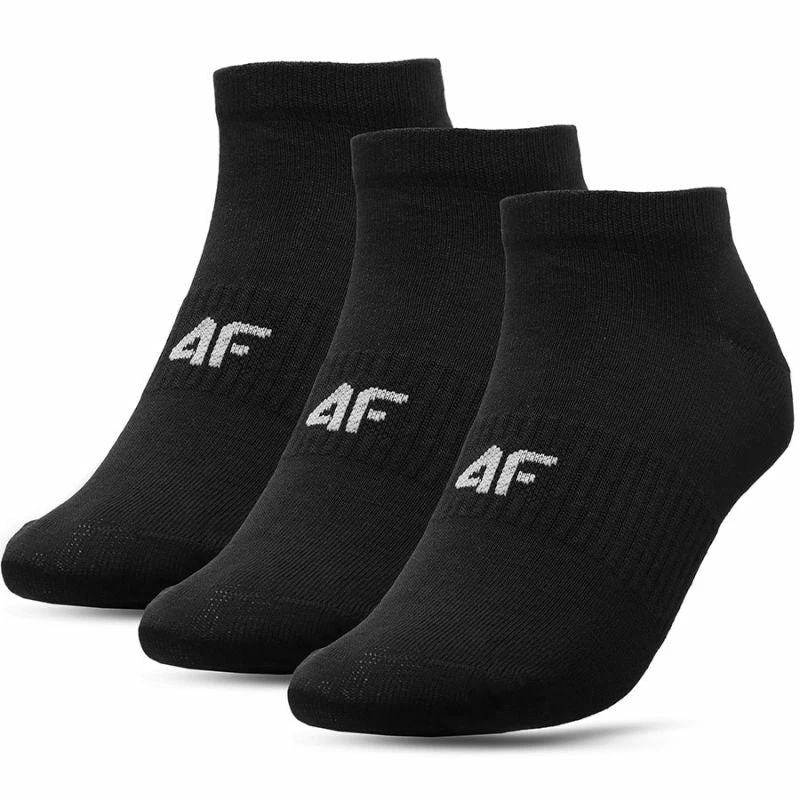 4F Womens Everyday Socks - Black Walking Socks