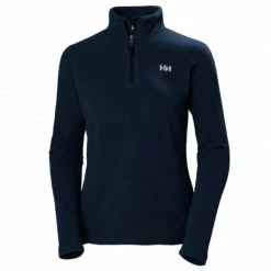 Helly Hansen Women's Daybreaker 1/2 Zip Fleece Sweatshirt - Navy Blue