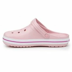 Crocs Womens Crocband Slippers - Pink Slides