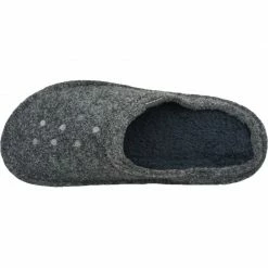 Crocs Mens Classic Slipper - Gray Slides