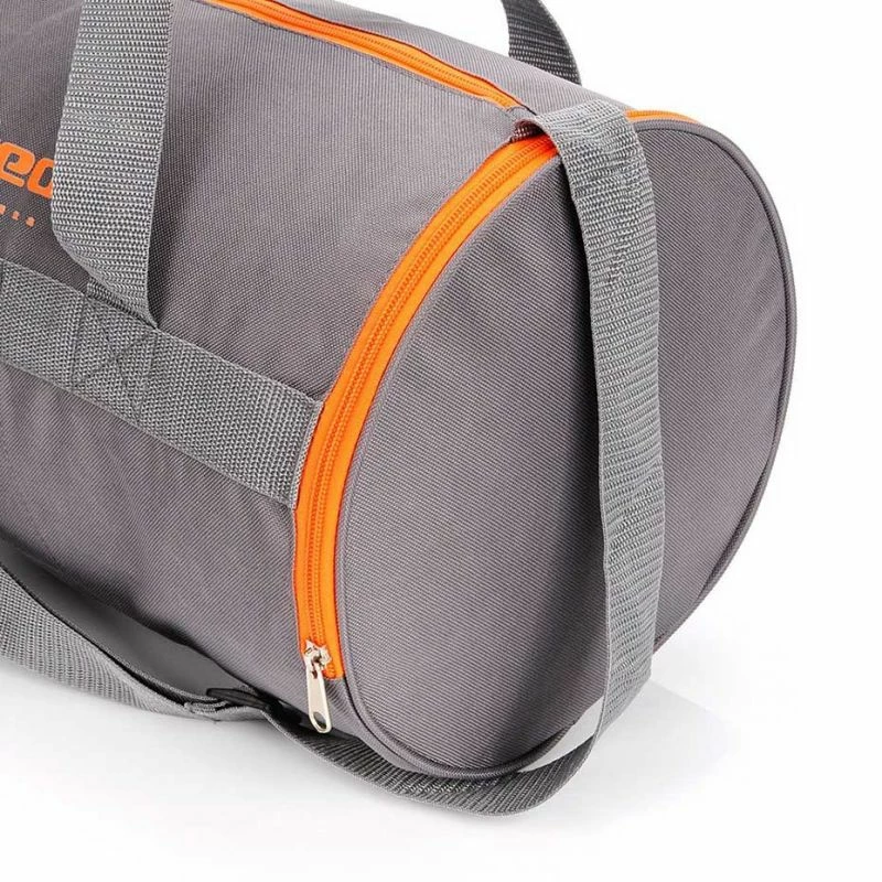 Meteor Siggy 25L Fitness Bag - Gray/Orange Duffle Bags