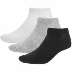 Outhorn Womens Everyday Socks - Black/White/Gray Walking Socks