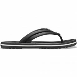 Slides Crocs Womens Crocband Flip-Flops - Black