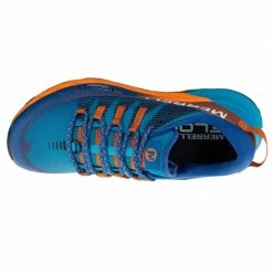 Merrell Mens Agility Peak 4 Trail Shoes - Blue Trainers