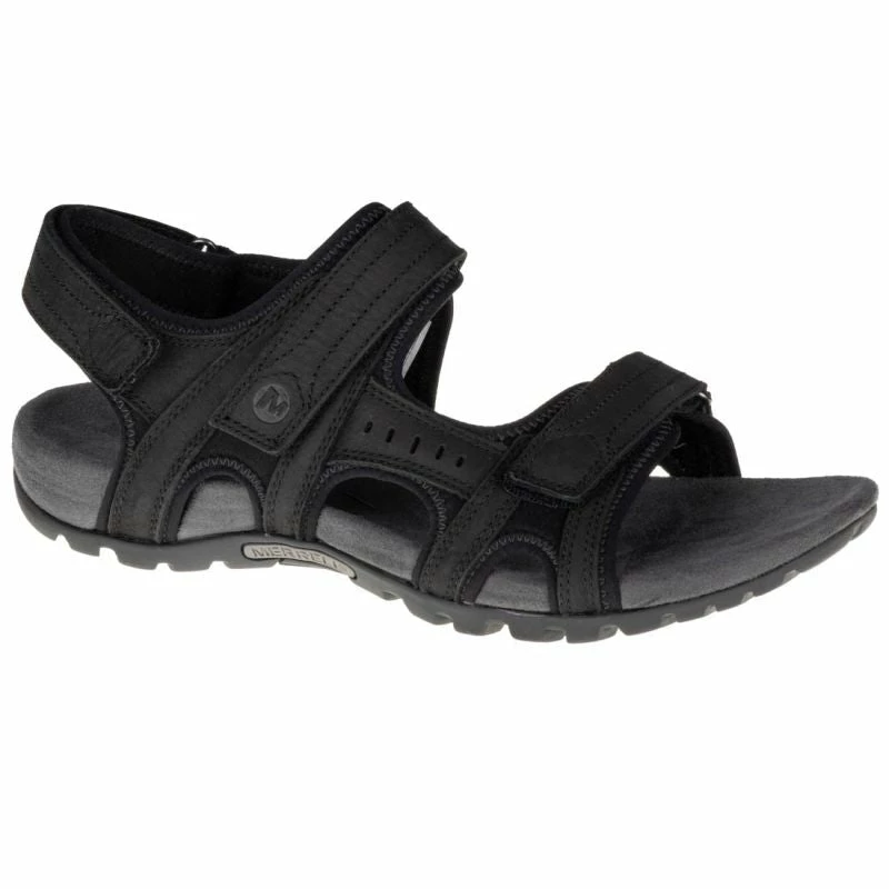 Merrell Mens Sandspur Lee Backstrap Sandals - Black Trainers
