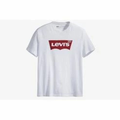 Levi's Mens Graphic Set In Neck Tee - White