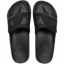 4F Mens Slippers - Black