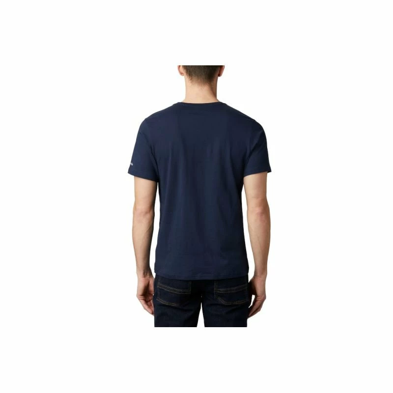 Columbia Mens M Rapid Ridge Graphic Tee - Navy Blue Outdoor Clothing