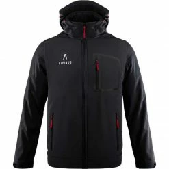 Alpinus Mens Softshell Stenshuvud Jacket - Black