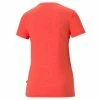 Puma Womens ESS Logo Heather T-shirt - Red Outdoor Clothing