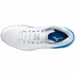 Mizuno Mens Wave Stealth Neo Indoor Shoes - White Trainers