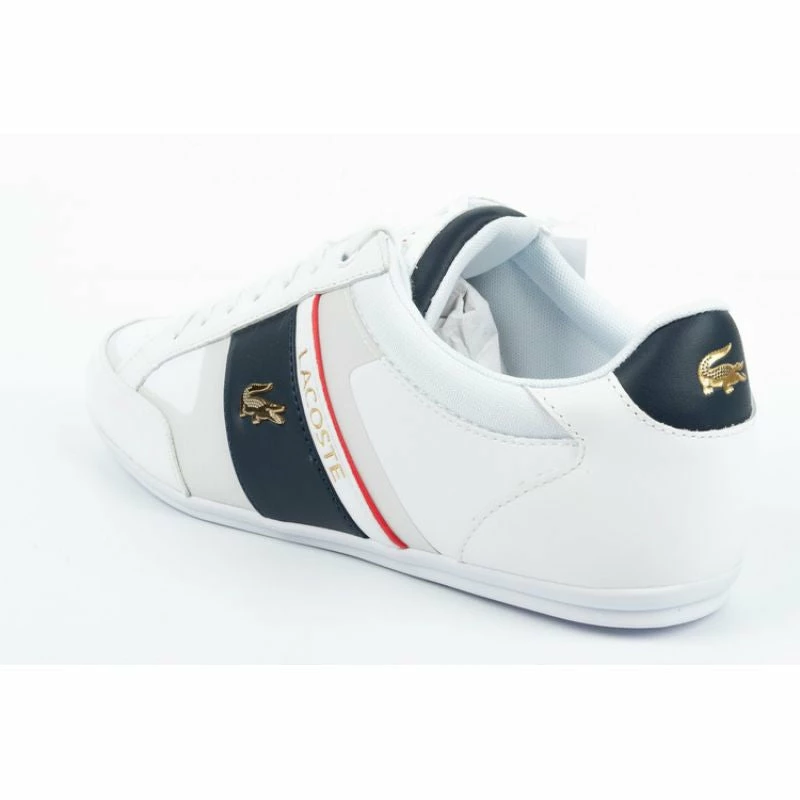 Lacoste Mens Chaymon Tech Shoes - White Trainers
