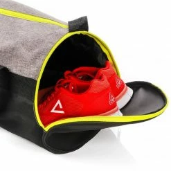 Meteor Siggy 25L Fitness Bag - Gray/Lime