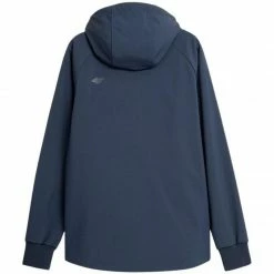 Outdoor Clothing 4F Mens Softshell Jacket - Navy Blue