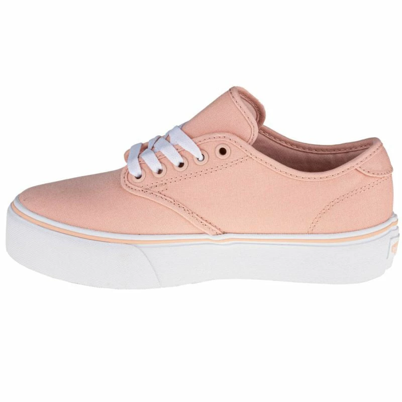 Vans Womens Camden Platform Canvas Shoes - Pink Footwear