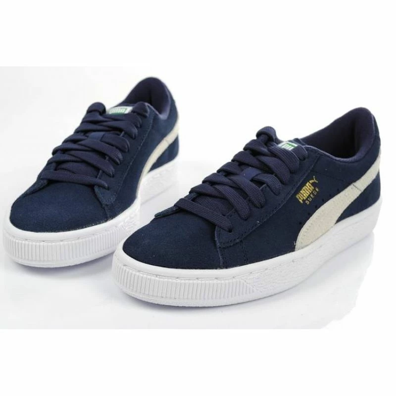 Puma Womens Suede Classic Shoes - Navy Blue