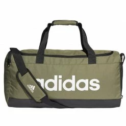 Duffle Bags Adidas Mens Linear Duffel Bag - Brown