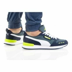 Puma Mens R78 Shoes - Navy Blue